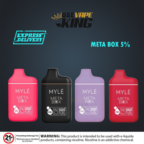 Myle Meta Box 5000 Puffs Disposable Vape In UAE